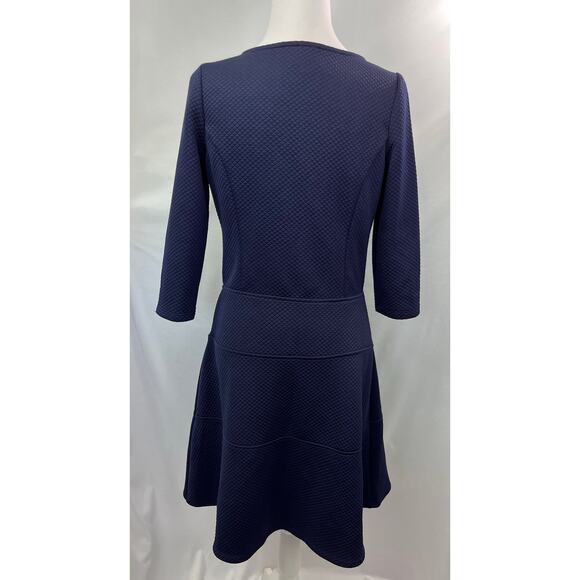 JM Studio Women’s Blue Knee Length Fit Flare Dress - Picture 4 of 7